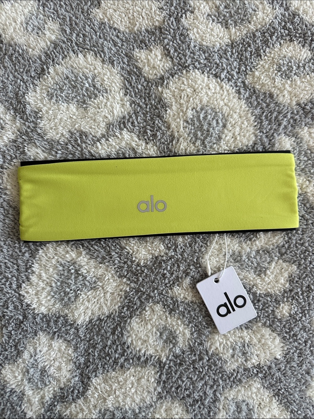 ALO Yoga Neon Lime Headband